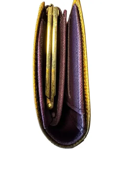 Louis Vuitton Yellow Epi Leather Wallet - Picture 4 of 9